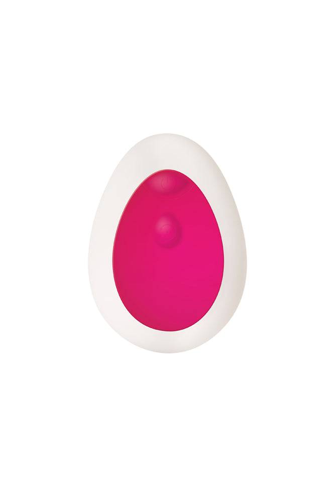 Evolved - Remote Control Egg Vibrator - White/Pink - Stag Shop