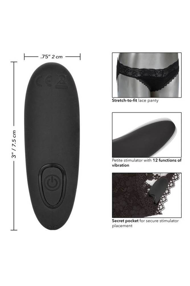 Cal Exotics - Remote Control Lace Panty Set - Assorted Sizes - Stag Shop