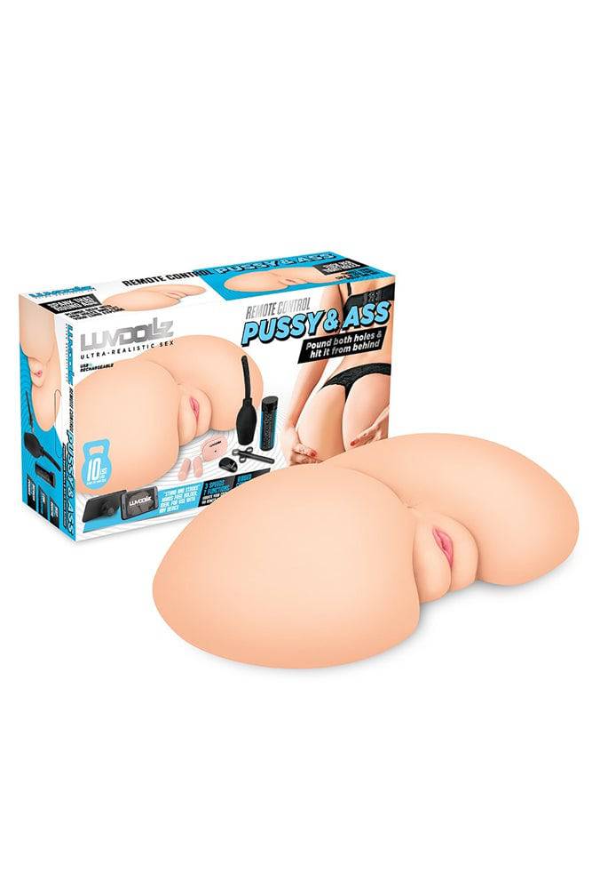 Electric Eel - Luvdollz - Remote Control Pussy & Ass - Stag Shop