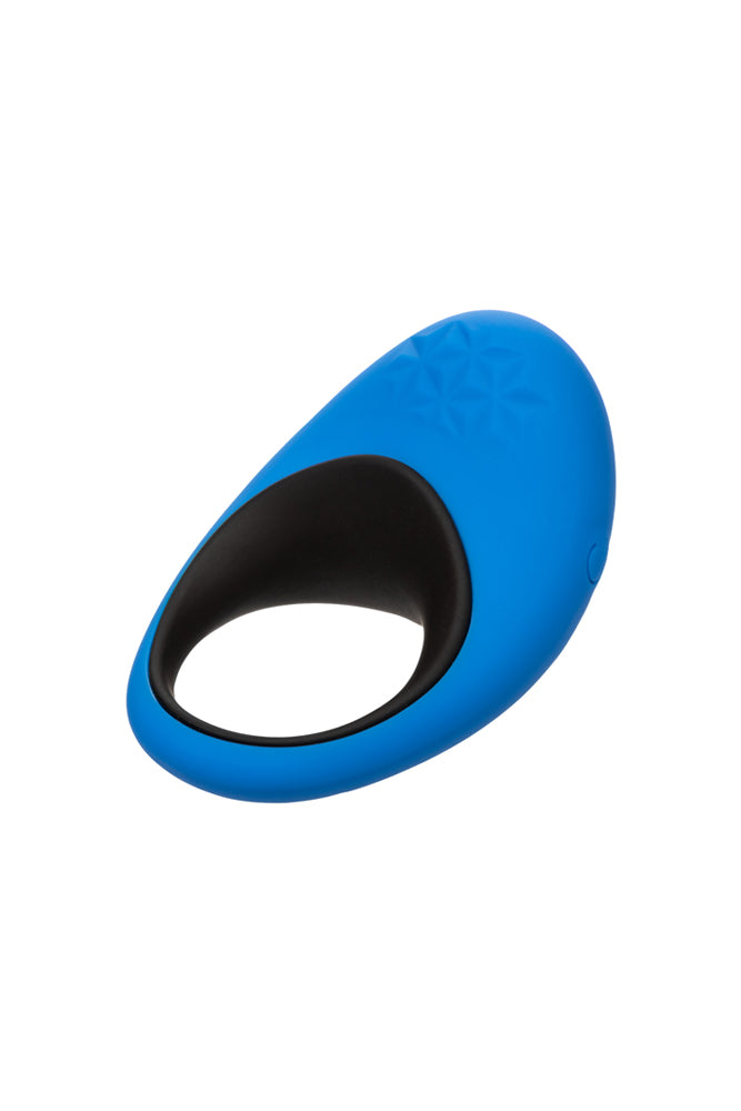 Cal Exotics - Link Up - Max Remote Control Cock Ring - Blue/Black - Stag Shop