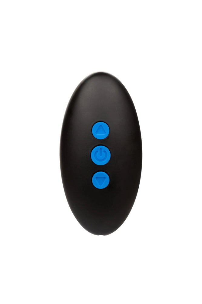 Cal Exotics - Link Up - Max Remote Control Cock Ring - Blue/Black - Stag Shop