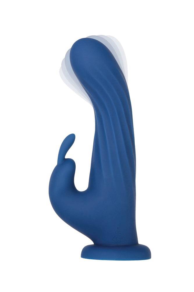 Evolved - Remote Rotating Rabbit Vibrator - Blue - Stag Shop