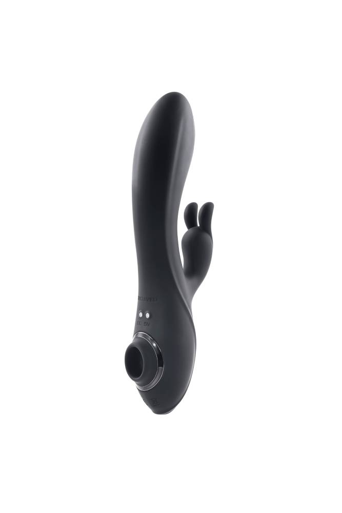 Evolved - Rabbit Hole Triple Stimulation Vibrator - Black - Stag Shop