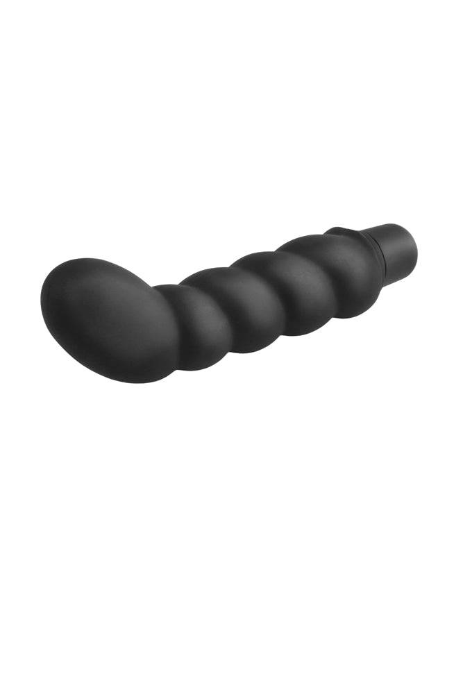 Pipedream - Anal Fantasy - Ribbed P-Spot Vibe - Black - Stag Shop