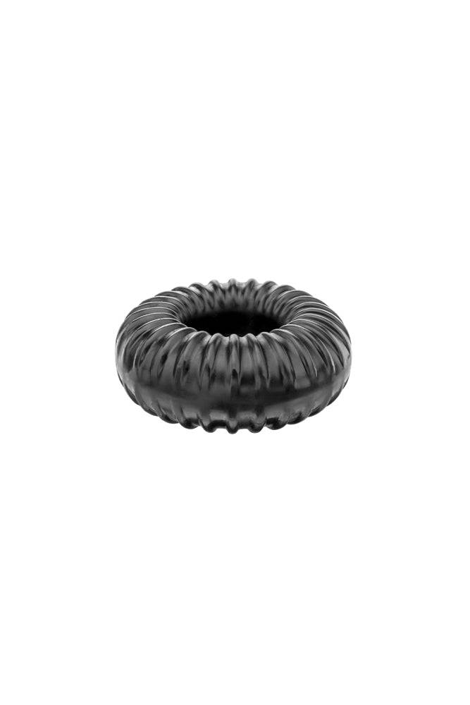 Perfect Fit - Ribbed Cock Ring - Assorted Colours - Stag Shop