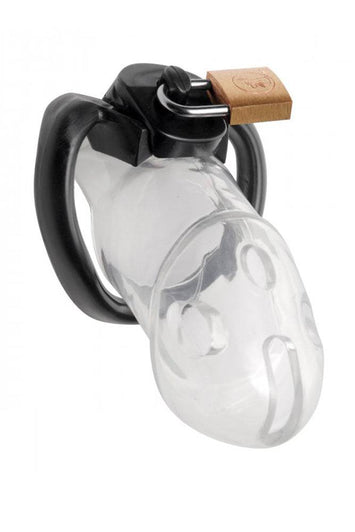 XR Brands - Master Series - Rikers - Locking Chastity Cage - Stag Shop