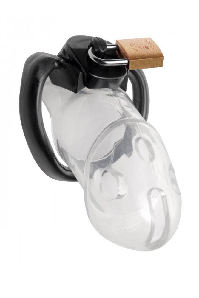 XR Brands - Master Series - Rikers - Locking Chastity Cage - Stag Shop