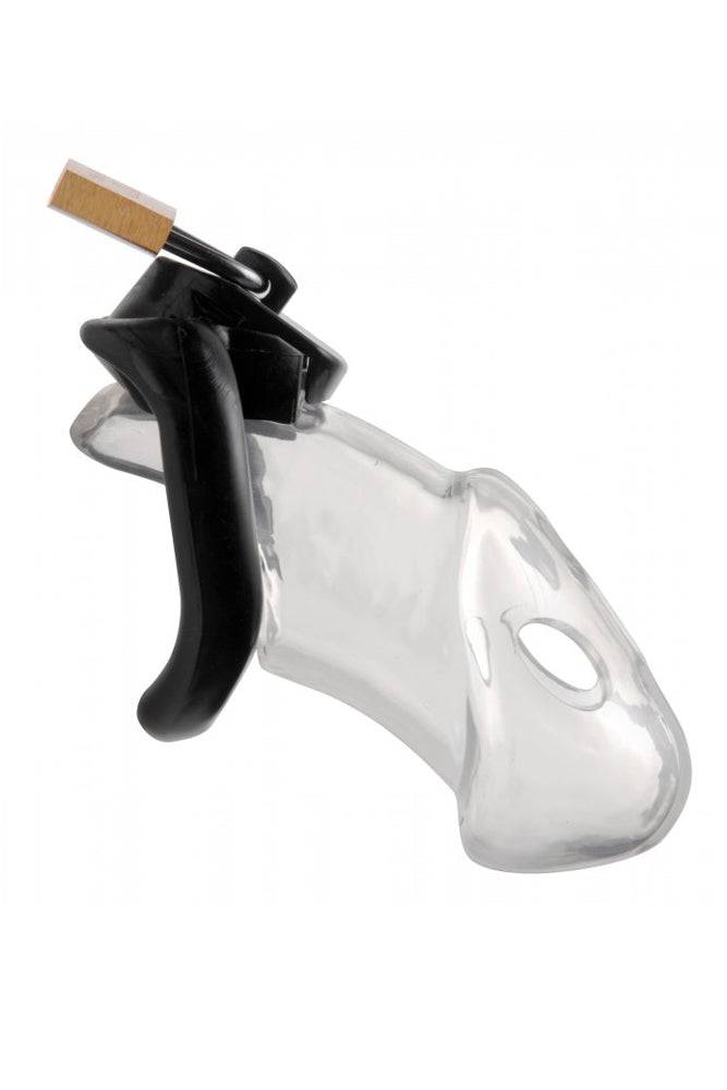 XR Brands - Master Series - Rikers - Locking Chastity Cage - Stag Shop