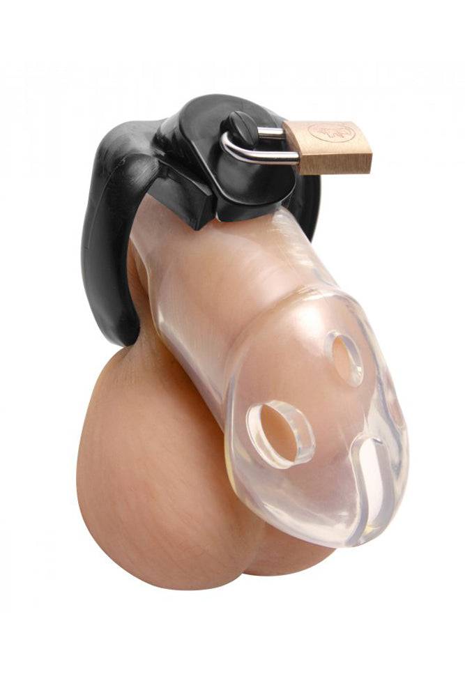 XR Brands - Master Series - Rikers - Locking Chastity Cage - Stag Shop