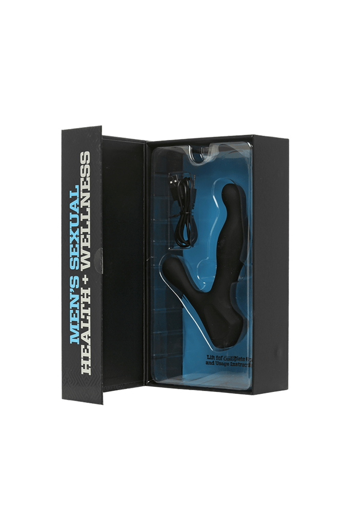 Doc Johnson - Optimale - Rimming P-Massager - Black - Stag Shop