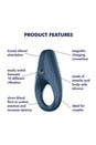 Satisfyer - Rocket Cock Ring - Navy - Stag Shop