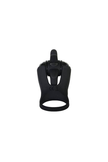 Zero Tolerance - Ring Leader Vibrating Cock Ring - Black - Stag Shop