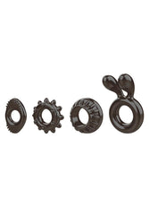 Zero Tolerance - Ring My Bell Cock Ring Set - Black - Stag Shop