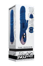 Evolved - The Ringer Thrusting Rabbit Vibrator - Blue - Stag Shop