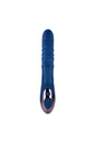 Evolved - The Ringer Thrusting Rabbit Vibrator - Blue - Stag Shop