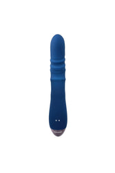 Evolved - The Ringer Thrusting Rabbit Vibrator - Blue - Stag Shop