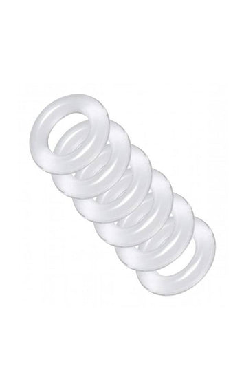 XR Brands - Master Series - Ring Master Custom Ball Stretcher Kit - Clear - Stag Shop