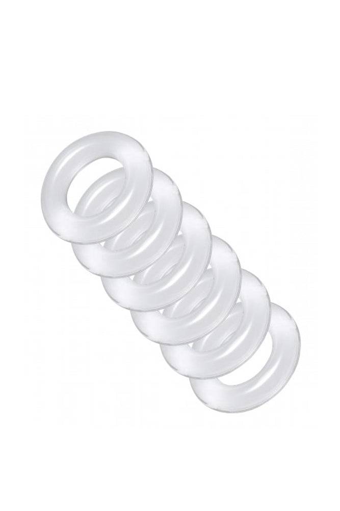 XR Brands - Master Series - Ring Master Custom Ball Stretcher Kit - Clear - Stag Shop