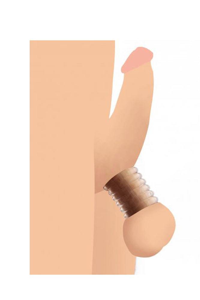 XR Brands - Master Series - Ring Master Custom Ball Stretcher Kit - Clear - Stag Shop