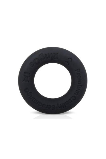 Screaming O - RingO - Ritz Stretchy Silicone Cock Ring - Black - Stag Shop