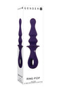 Evolved - Gender X - Ring Pop Vibrating Butt Plug - Purple - Stag Shop