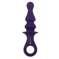 Evolved - Gender X - Ring Pop Vibrating Butt Plug - Purple - Stag Shop