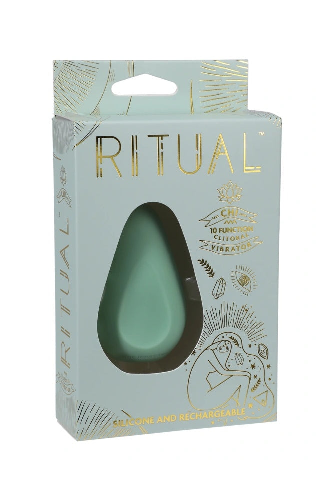 Doc Johnson - Ritual - Chi Clitoral Vibrator - Mint - Stag Shop