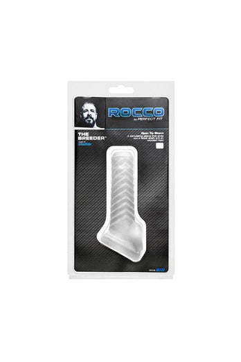 Perfect Fit - Rocco - The Breeder Penis Sleeve - Clear - Stag Shop