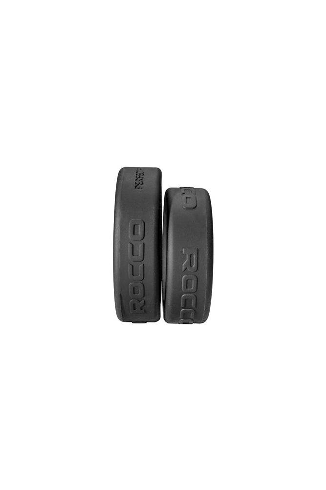 Perfect Fit - Rocco - Steele Hard Cock Ring - Black - Assorted Sizes - Stag Shop