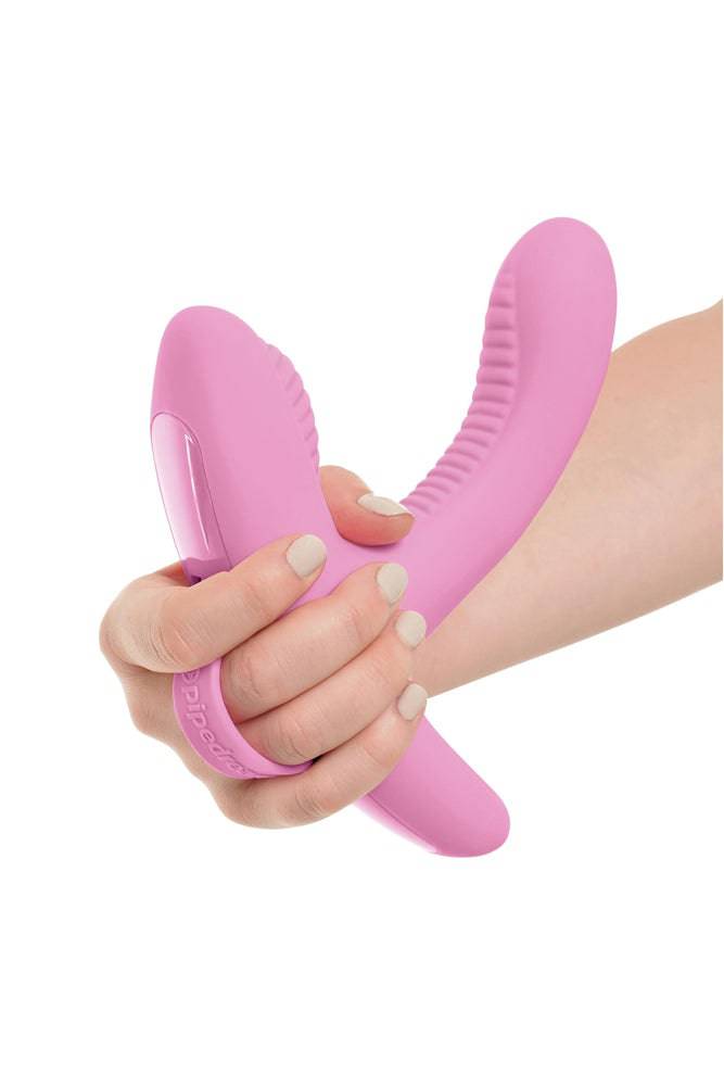 Pipedream - 3Some - Rock N' Grind Vibrator - Pink - Stag Shop