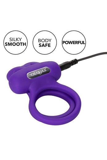 Cal Exotics - Couples Enhancer - Dual Rockin' Rabbit Couples Cock Ring - Stag Shop