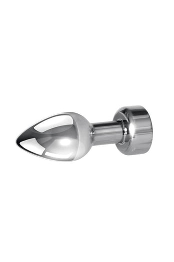 Evolved - Gender X - Rockin Vibrating Metal Plug - Silver - Stag Shop