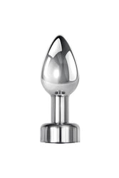 Evolved - Gender X - Rockin Vibrating Metal Plug - Silver - Stag Shop