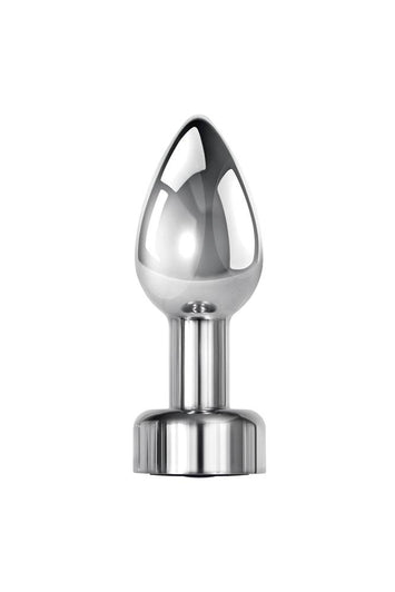 Evolved - Gender X - Rockin Vibrating Metal Plug - Silver - Stag Shop