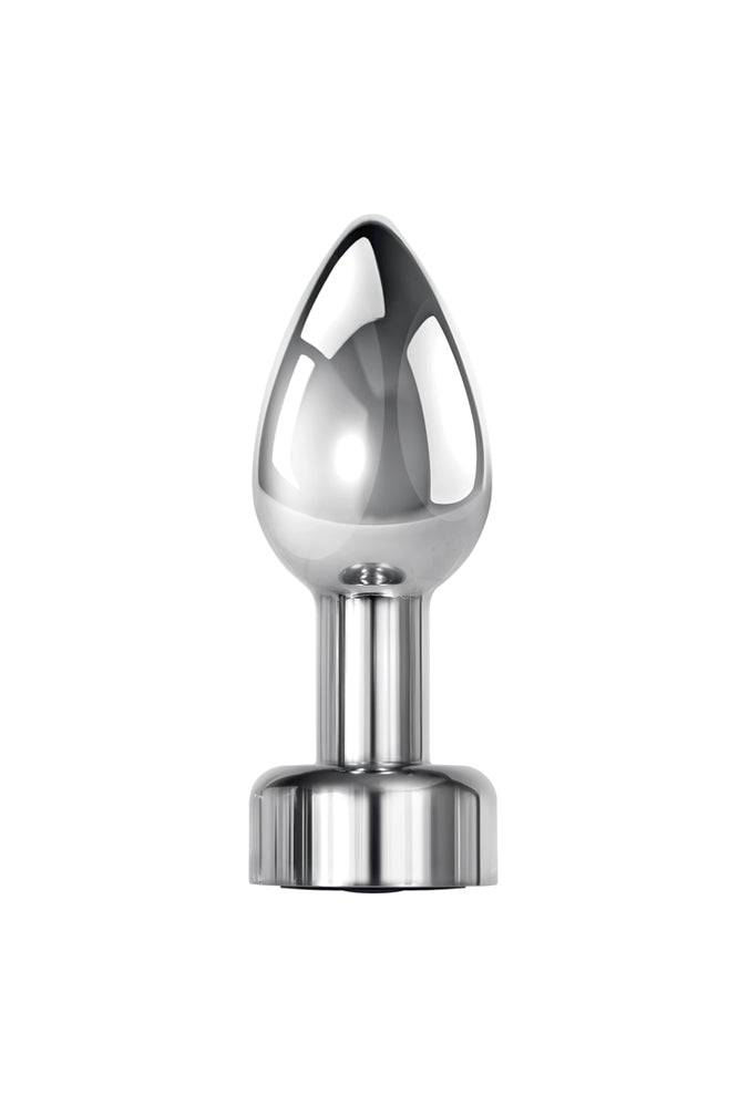 Evolved - Gender X - Rockin Vibrating Metal Plug - Silver - Stag Shop