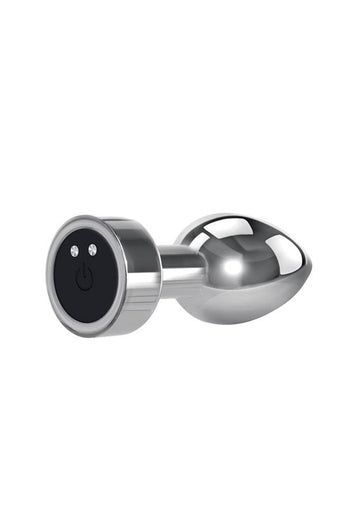 Evolved - Gender X - Rockin Vibrating Metal Plug - Silver - Stag Shop