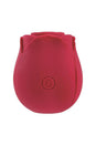 Adam & Eve - Eve's Ravishing Rose Clit Pleaser Air Pulse Stimulator - Red - Stag Shop