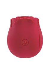 Adam & Eve - Eve's Ravishing Rose Clit Pleaser Air Pulse Stimulator - Red - Stag Shop