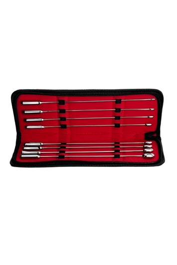 Shots - Rosebud Urethral Sound - 8 PC Set - Stag Shop