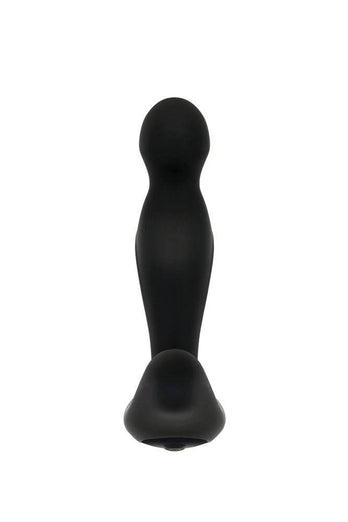 Adam & Eve - Adam's Rotating P-Spot Massager & Remote - Black - Stag Shop