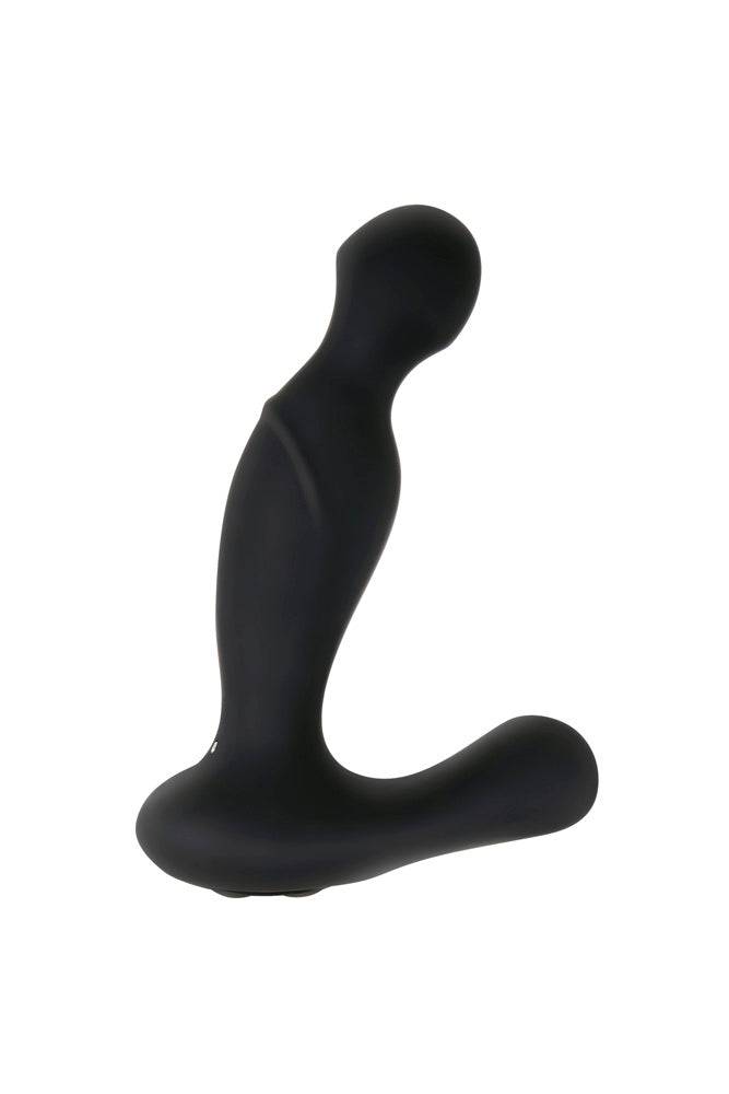 Adam & Eve - Adam's Rotating P-Spot Massager & Remote - Black - Stag Shop