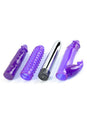 Pipedream - Royal Rabbit Vibrator Sleeve Kit - Purple - Stag Shop