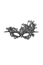 Ouch by Shots Toys - Black & White - Royal Lace Mask - Black - Stag Shop