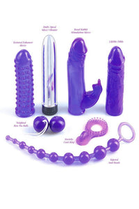 Thumbnail for Pipedream - Royal Rabbit Vibrator Sleeve Kit - Purple - Stag Shop