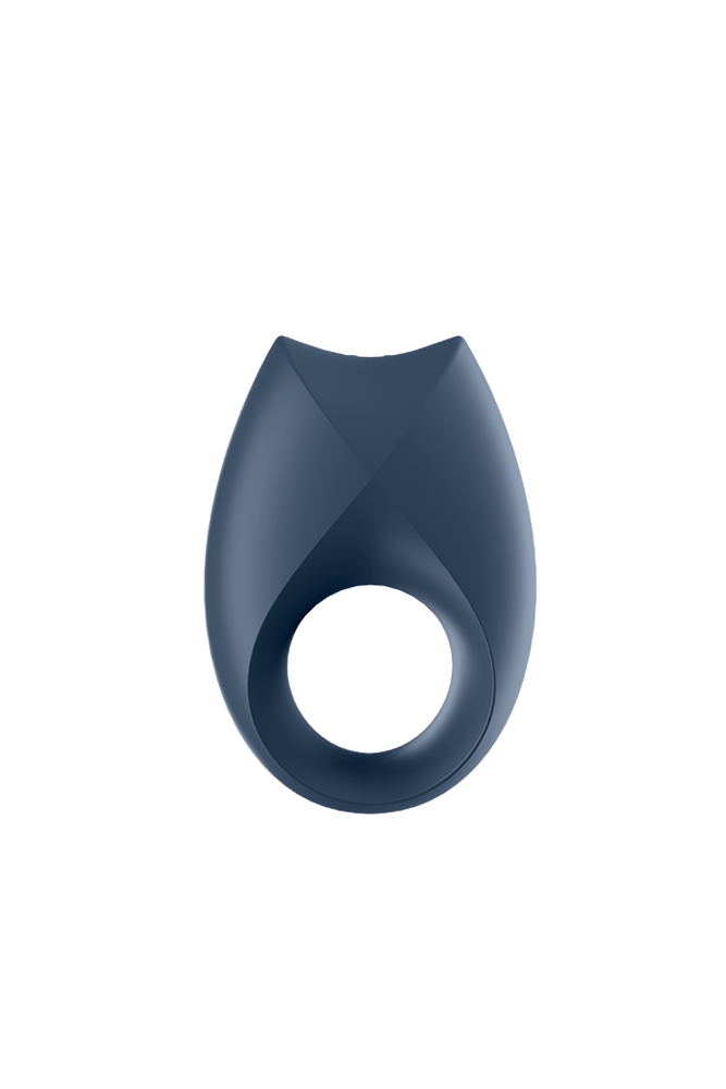 Satisfyer - Royal One Bluetooth Cock Ring - Navy - Stag Shop