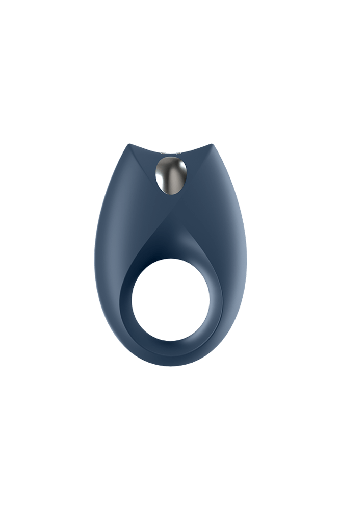 Satisfyer - Royal One Bluetooth Cock Ring - Navy - Stag Shop