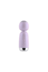 Playboy - Royal Mini Wand Vibrator - Lilac - Stag Shop