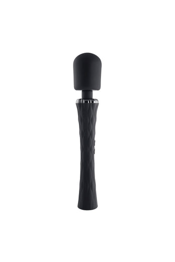 Playboy - Royal Wand Vibrator - Black - Stag Shop