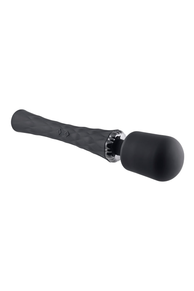 Playboy - Royal Wand Vibrator - Black - Stag Shop