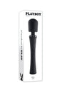 Playboy - Royal Wand Vibrator - Black - Stag Shop